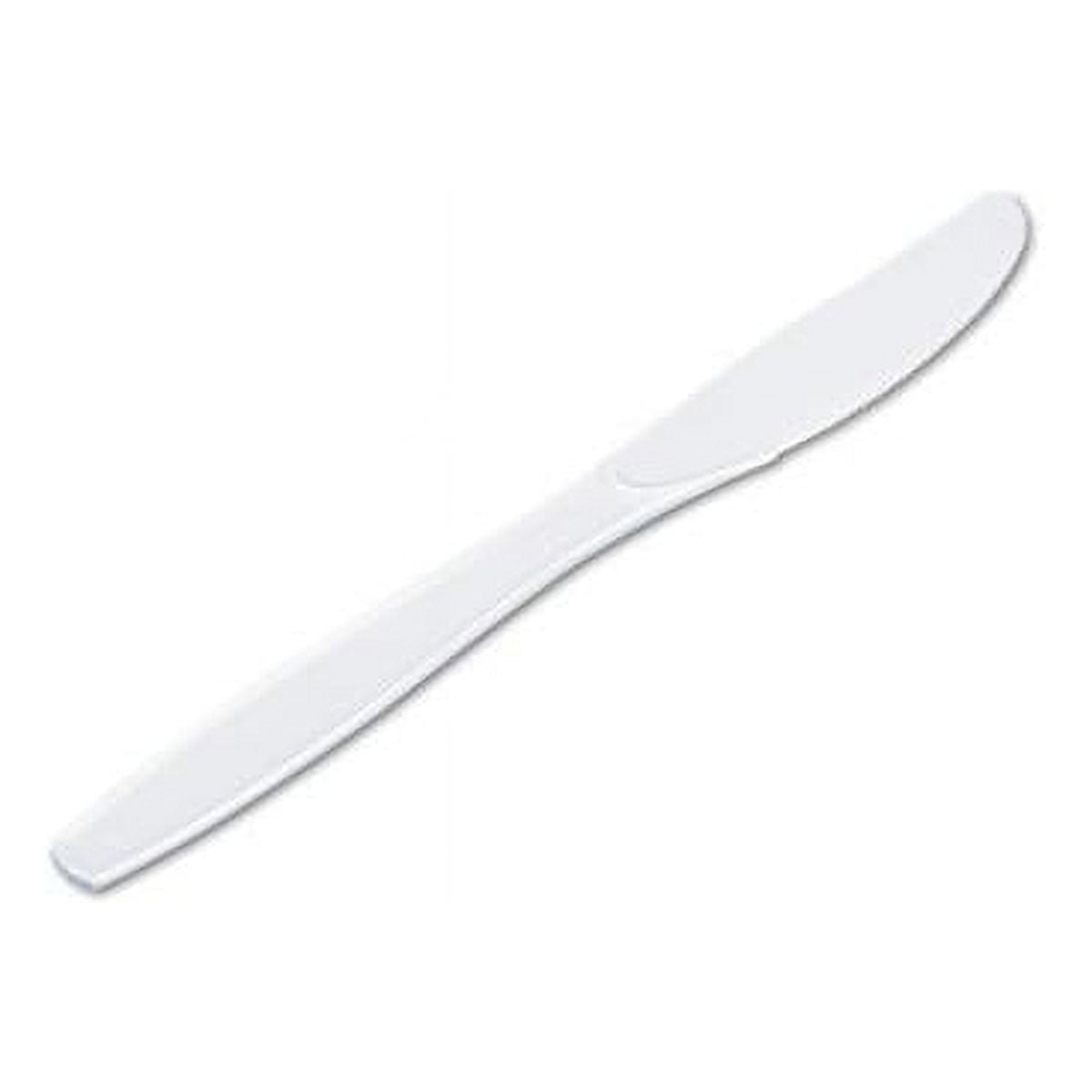 Plastic Cutlery, Heavyweight Knives, White, 1,000/Carton Plastic Cutlery, Heavyweight Knives, White, 1,000/Carton