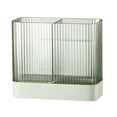 thumbnail image 1 of Plastic Cutlery Storage Organizer Caddy Bin for Kitchen Table, Cabinet or Pantry - Holds Forks, 1 of 5