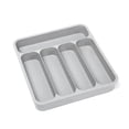 thumbnail image 1 of Plastic Cutlery Tray for Drawer, Organizer for Kitchen, 5-Compartment, 1 of 5