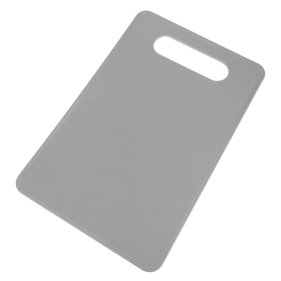 Plastic Cutting Board,1 Pack Small Chopping Boards for Kitchen,BPA-Free,Nonslip Plastic Chopping Board for Meat Vegetable Fruit,Easy Grip Handle,Non-Slip,Space Saving(Dark Gray)