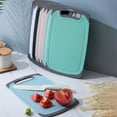 thumbnail image 1 of Plastic Cutting Board, Dishwasher Safe Cutting Board, Extra Large Cutting Board, Double-sided + Non-Slip Grip Handle, Non-toxic Design, For Home Chefs, Meat Preparation, Kitchen Utensil, UKHBMC, 1 of 9