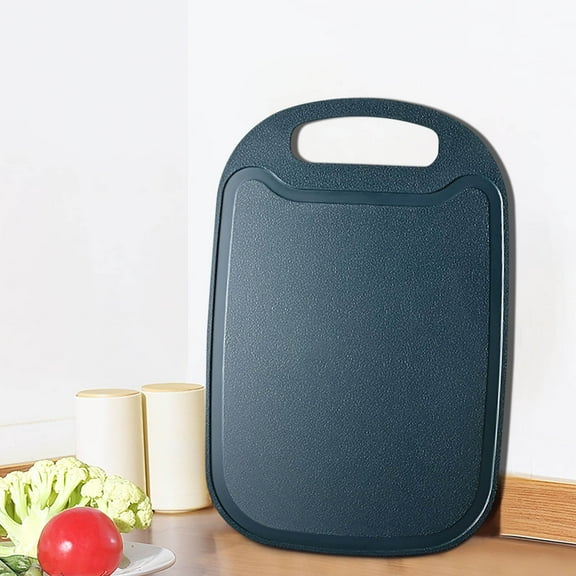 Plastic Cutting Board For Kitchen Non Slip Dishwasher Safe Easy To Clean Thin Board For Vegetables Meat Fruits 12X8Inch
