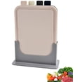 thumbnail image 1 of Plastic Cutting Board Set, Dishwasher Safe Cutting Boards for Kitchen, 4 Pieces Color-Coded Thick Plastic Cutting Board Mats- Plastic Chopping Board Set for Meat, Veggies, Fruits,BPA Free(4 Color), 1 of 9