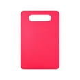 thumbnail image 1 of Plastic Cutting Board Set, Small Chopping Boards for Kitchen, Dishwasher Safe, Boards for Meat Vegetable Fruit, Easy Grip Handle, Non-Slip, Space Saving, Red, 1 of 6