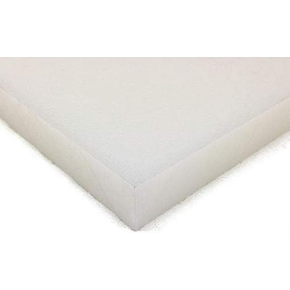 Plastic Cutting Board Sheet, Food Grade HDPE, Natural (White), 3/8" (0.375") Thick, 30" W x 36" L$$Building Supply