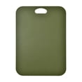 thumbnail image 1 of Plastic Cutting Boards For Kitchen Reversible Chopping Board Dishwasher Safe Prep Surface 13.4 Inch Green, 1 of 6