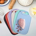 thumbnail image 1 of Plastic Cutting Boards for Kitchen | Extra Large 12.8x7.8in | Dishwasher Safe, Double-Sided, Non-Slip with Easy Grip Handle, Grinding Area | Food Safe, BPA Free, Lightweight | Single Pack, 1 of 6