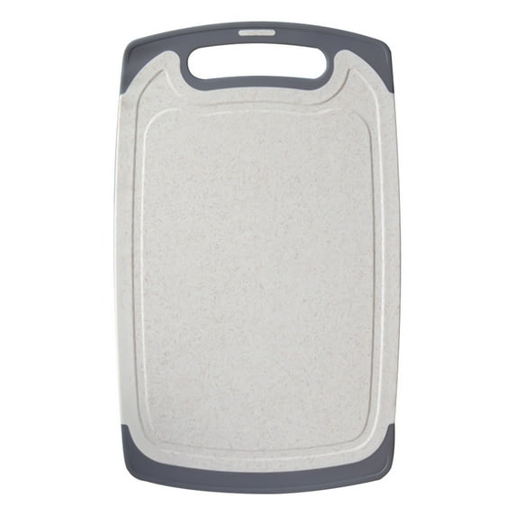 Plastic Cutting Boards for Kitchen Dishwasher Safe, Extra Large Cutting Board for Meat with Grooves, Easy Grip Handle, Non-Slip, with Grinding Area