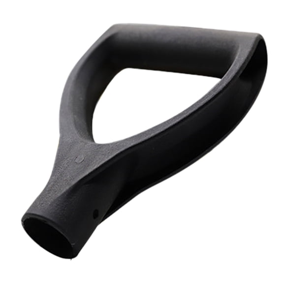 D Grip Shovel Handle Replacement 1-1/4 Inch Inner Diameter 32mm, 7.09 x 4.33 Inch Black Spade Snow Shovel Handle for Digging Raking Tools Garden Accessories 1 PCS