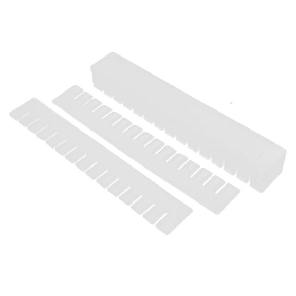 Plastic DIY Grid Drawer Dividers Necessities Storage Organizer 15-Pack