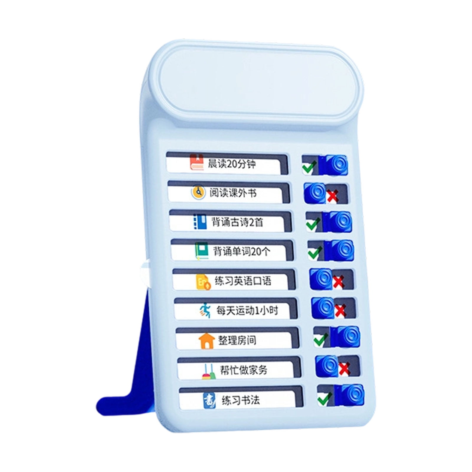 Plastic Daily Routine Chart for Kids Visual Schedule Board Time ...