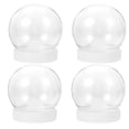 thumbnail image 1 of Plastic Decorative Snowflake Ball 4 Pack,Fillable DIY Snow Globe,Round Handicraft Snow Globe,Transparent Display Decoration Ball,Empty Commemorative Ball for Home Decoration, 1 of 8