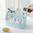 thumbnail image 1 of Plastic Desktop Storage Box Removable Divider Organizer Cosmetics Office Multifunctional Classification Box, 1 of 6