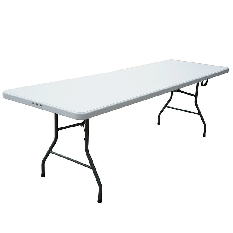 Walmart folding 2024 table 8ft
