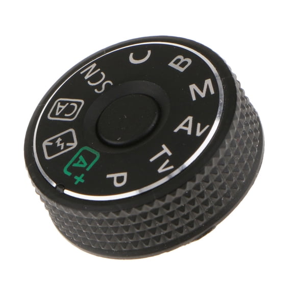 Plastic Digital Camera Top Cover Function Dial Mode Plate Button Replacement for Canon 70D Camera