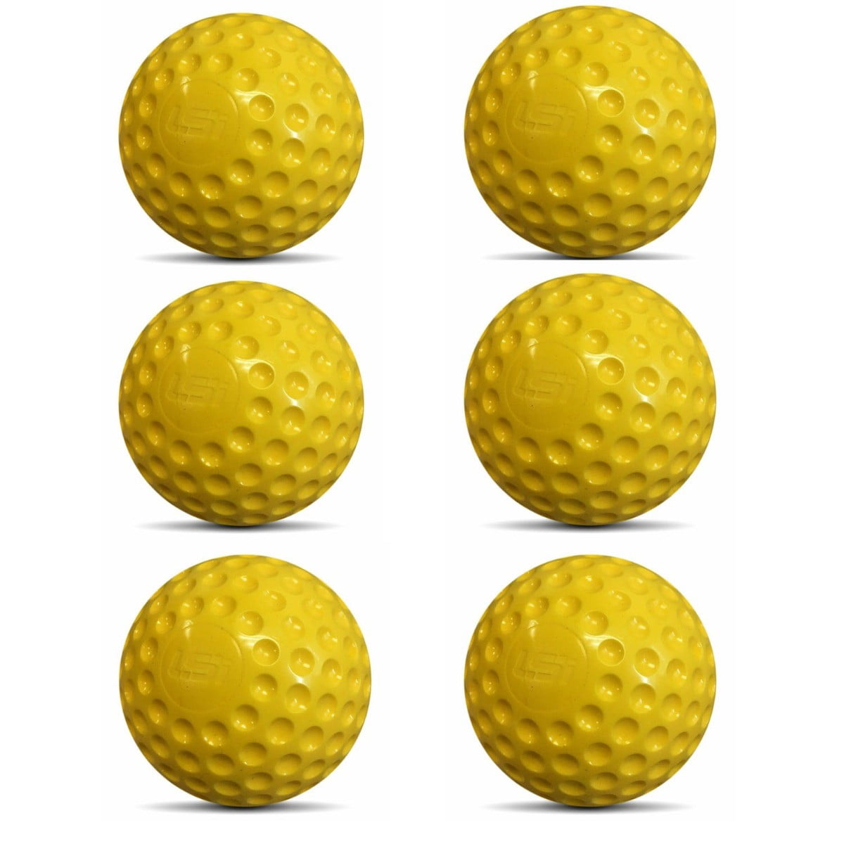 Plastic Dimple Baseballs for Batting Practice or Dunking Booth Throwing