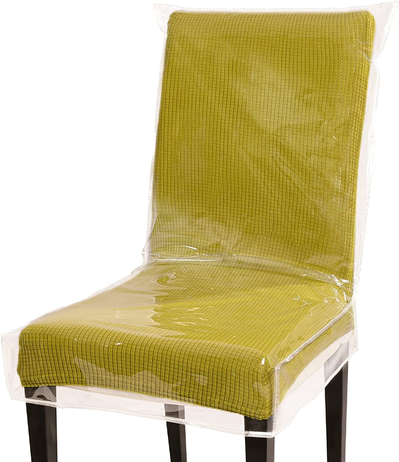 Plastic Dining Room Chair Covers Set of 4 21x20 Inch Seat Covers for Dining ChairsAnti Stain Anti Cat Scratch Waterproof and Easy to Clean Plastic Seat Cover Protector Walmart