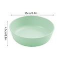 thumbnail image 1 of Plastic Dinner Bowl, Large 15cm Deep Cereal Soup Bowl, Leakproof Dishwasher Safe Stackable Kitchen Tableware, 1 of 2