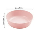 thumbnail image 1 of Plastic Dinner Bowl, Large 15cm Deep Cereal Soup Bowl, Leakproof Dishwasher Safe Stackable Kitchen Tableware, 1 of 2