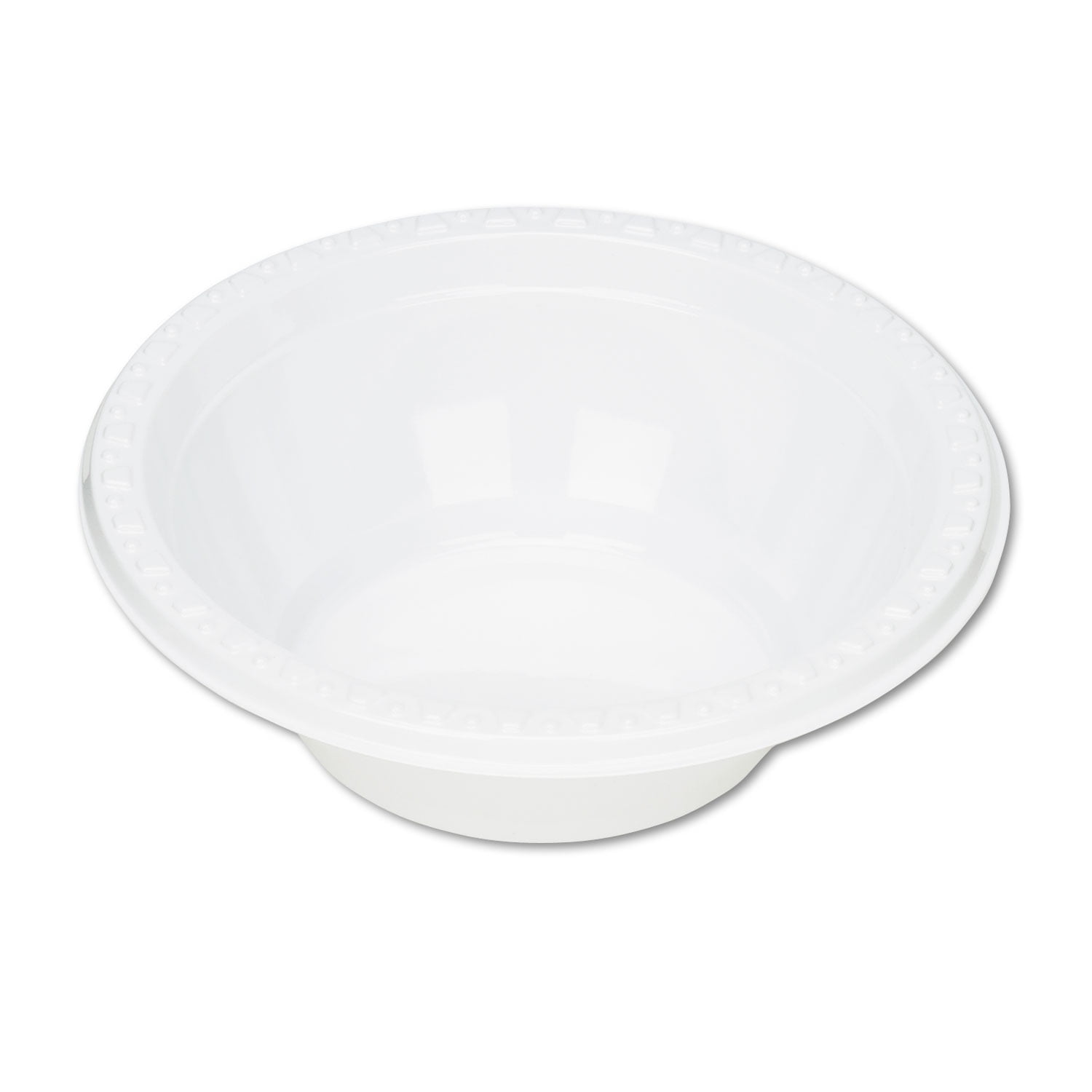 Plastic Dinnerware, Bowls, 5 oz, White, 125/Pack Plastic Dinnerware, Bowls, 5 oz, White, 125/Pack