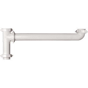 Plastic Direct Connect End Outlet continuous Waste - Single Pack