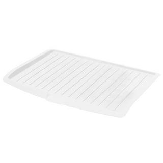 Rubbermaid 13.81 In. x 17.62 In. White Wire Sink Dish Drainer - Groom &  Sons' Hardware