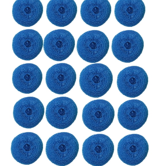 Plastic Dish Scrubbers for Dishes Pot Round Nylon Pad, Mesh Scouring Non Scratch Pads, Mesh Scouring Dish Pads, Non Scratch Scrubbers, 25 Pcs, 2.5 Inches
