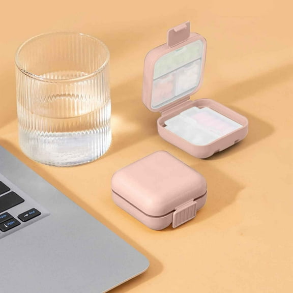 Plastic Divider Box, Multi-Purpose Divider Cutter for Medication and Small Items, Adjustable Storage Box with Compartment for Organization