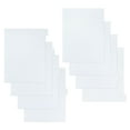 Plastic Dividers for 3 Ring Binder, White Sturdy 8Tab Dividers Subject