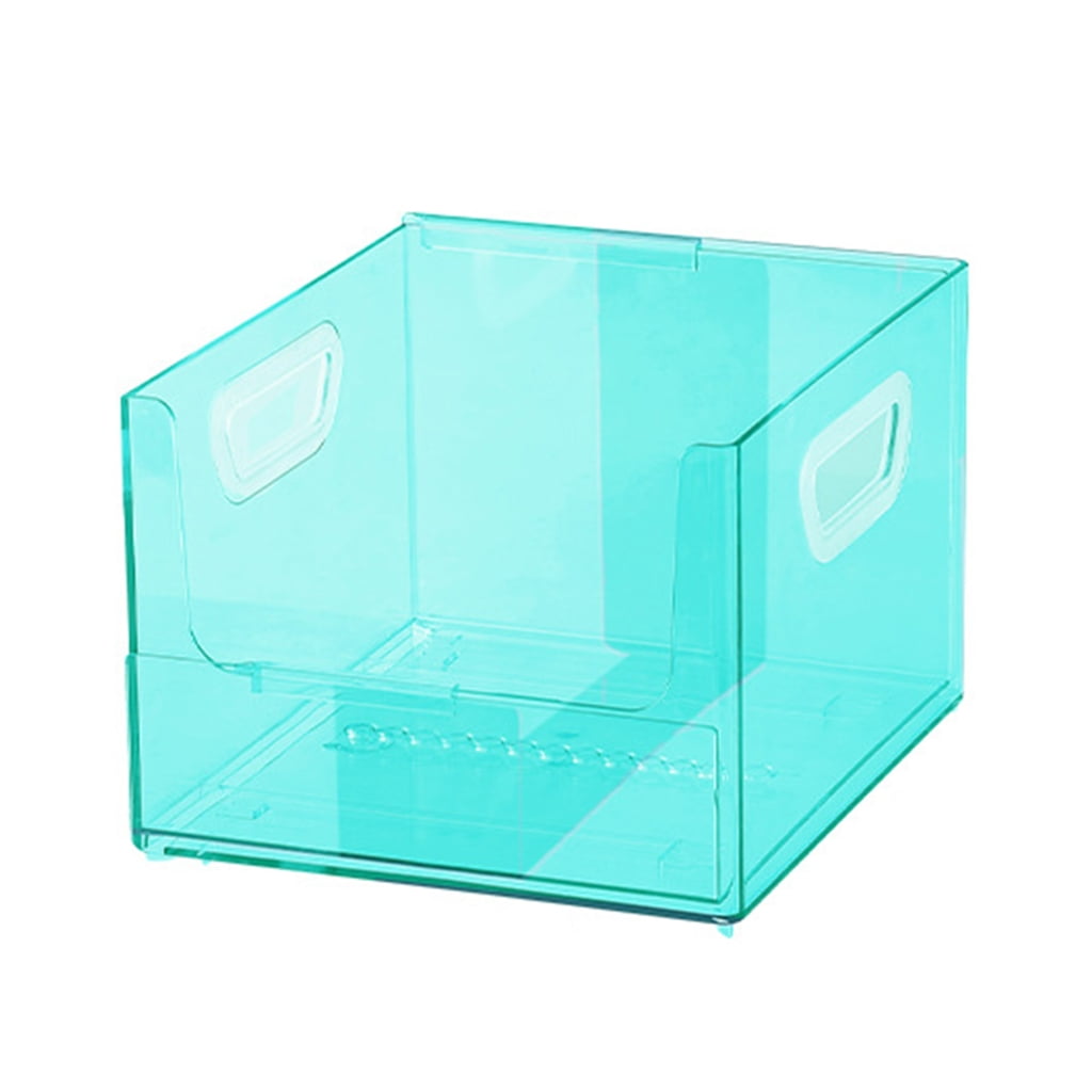 Plastic Document File Organiser Filing Storage Box with Handle
