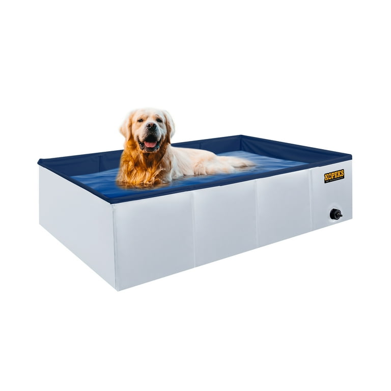 KOPEKS Heavy-Duty Plastic Doggy Pool, 43