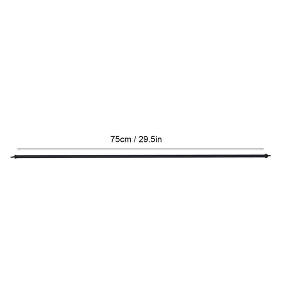 Plastic Double-End Air Stone Bubble Bar for Fish Tank Oxygen Diffuser Hose, 75cm/90cm/105cm/120cm Length Options