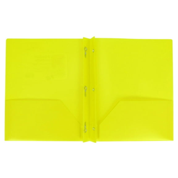 Double Pocket Folders with Inserts, Heavy Duty 2-Pocket Folders for School Office, Multicolor PP Document Organizers for Papers Stationery Cards, Letter Size Folding File Folders