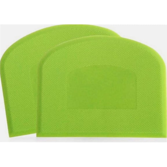 Plastic Dough Cutter and Scraper Bowl Scraper Cream Bread Pastry for Cake Making Kitchen 2Pcs