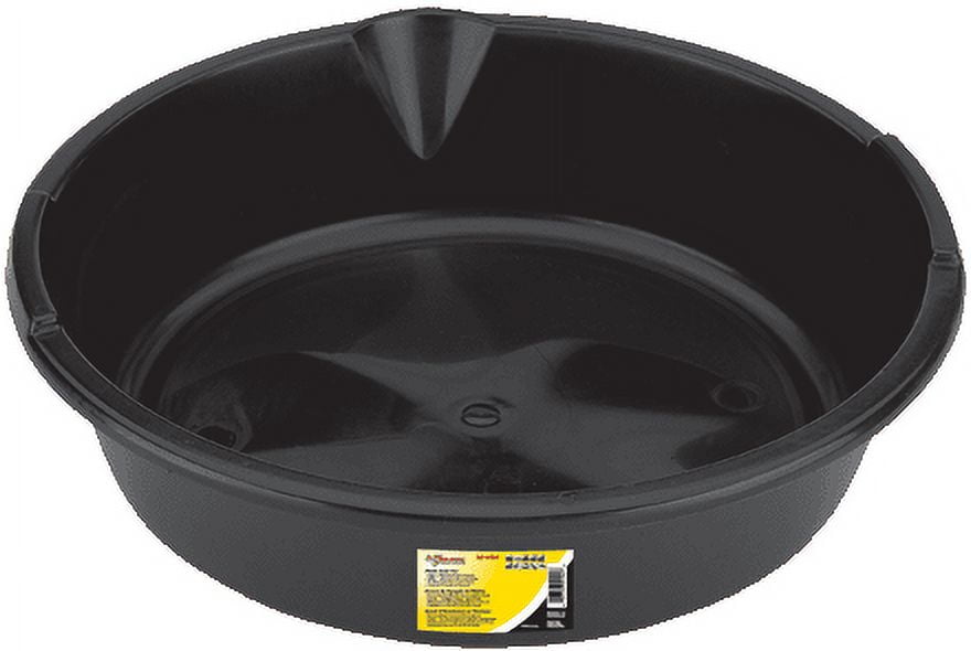 Plastic Drain Pan, 6 Quart Capacity