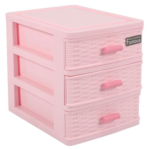 Key Drawer Unit Unbranded, Plastic Drawer, 3 Compartment Jewelry Storage Box, Pink ...