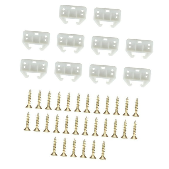Plastic Drawer Guides Universals Cabinet Drawers Slides Replacement Hardware Furniture Drawer Track Guides Enduring