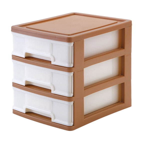 Plastic Drawer Organizer for Office Desk, Desktop Storage Drawer Box, Sturdy Organizer for Small Items, Tidy File Storage, Desktop Space Saver