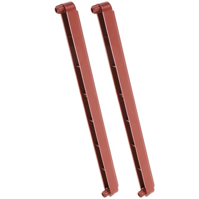 Plastic Drawer Rails Ball Bearing Track Slides 2 Pcs Dressing Table Wardrobe Dresser