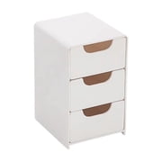 Plastic Drawer Storage Organizer, Stackable Sliding Drawer Unit for Bedroom, Kitchen, Office, Under Sink, 1-Piece, Blue, Pink, or White