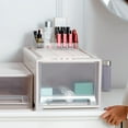 Plastic Drawer Storage Organizer Stacking Drawers Strong LoadBearing