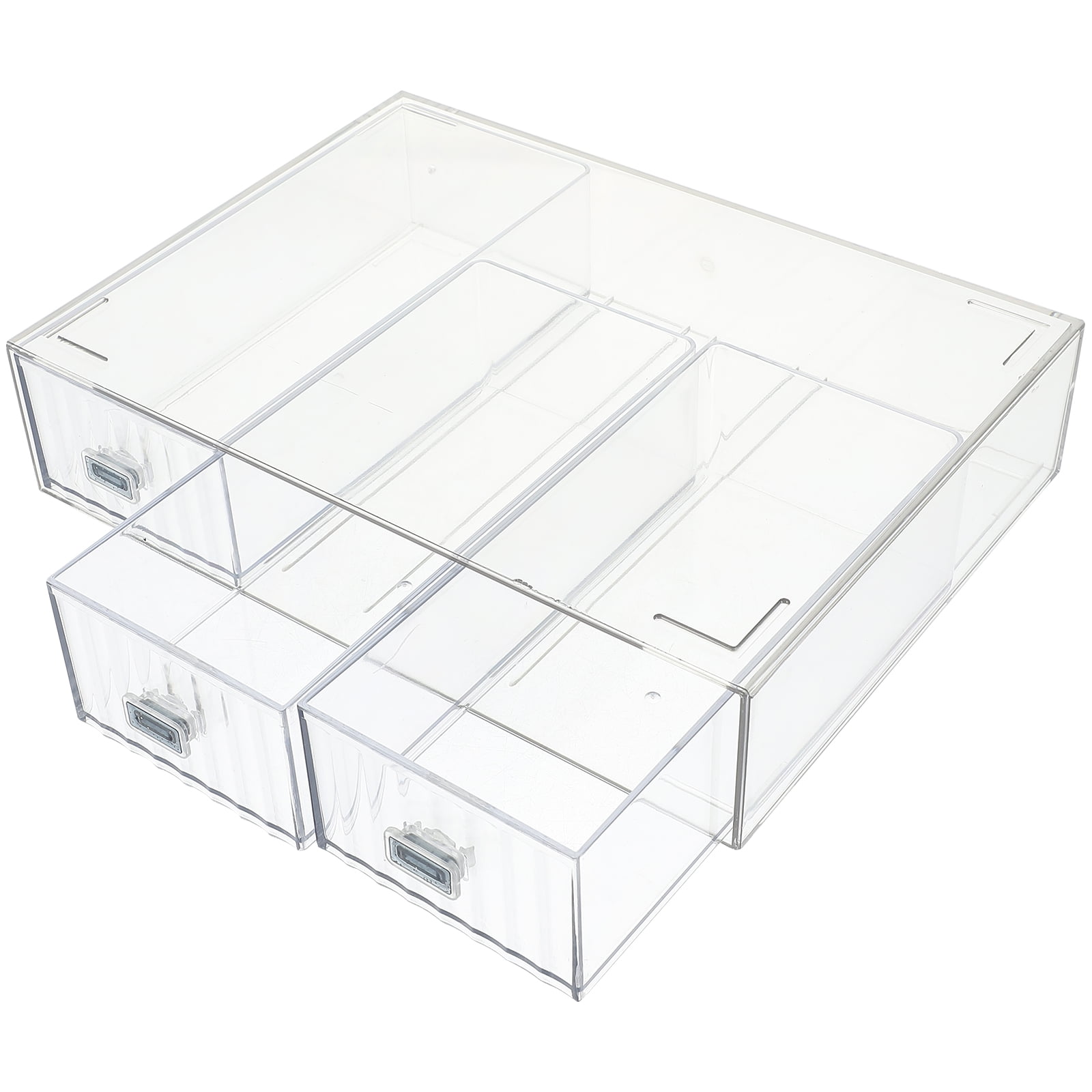 Plastic Drawers Storage Organization and Jewelry Tray Organizer Desk