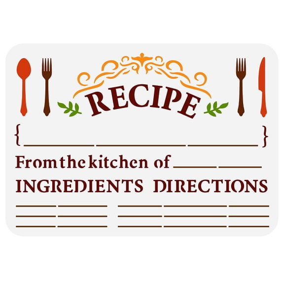 Plastic Drawing Painting Stencils Templates for Painting on Scrapbook Fabric Tiles Floor Furniture Wood Rectangle Tableware Pattern 29.7x21cm