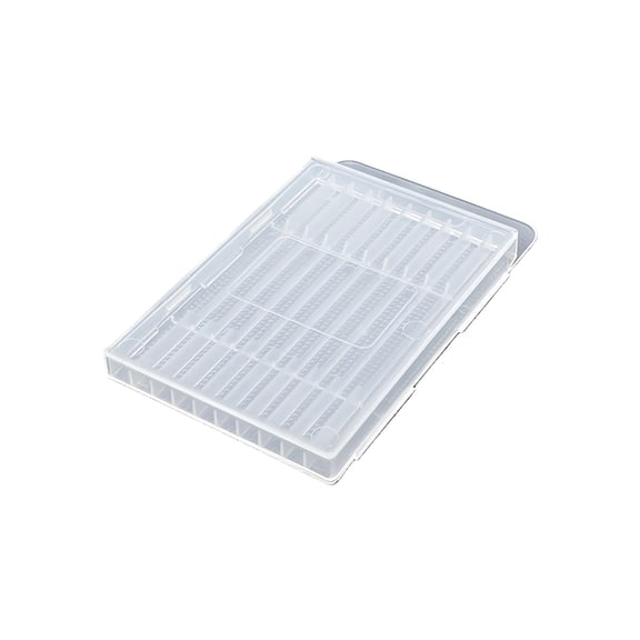 Plastic Drill Bit Storage Box Featuring Thickened Design and Portable Hook for Organized Tool Accessories