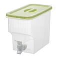 thumbnail image 1 of Plastic Drink Dispenser with Spigot, 3.9 Gallon Beverage Dispenser Cold Drink Container for Iced Tea, Lemonade, Fridge, Bar, Party, Lock Lid, 1 of 9