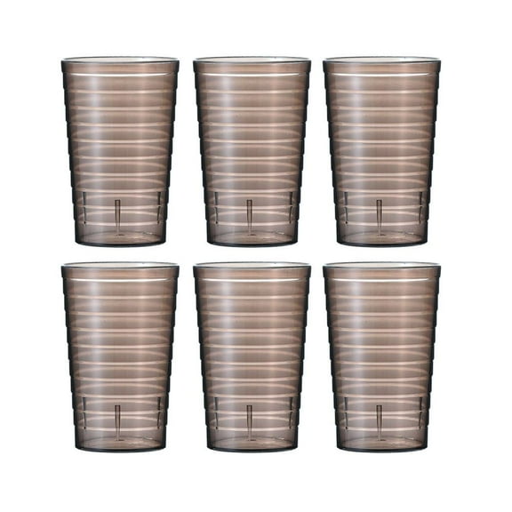 Plastic Drinking Cup 300ml Capacity Thickened PS Material For Cold And Hot Beverages