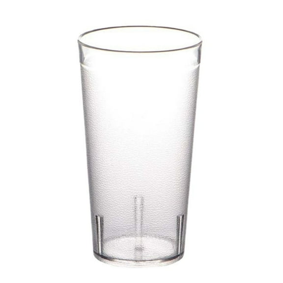Plastic Drinking Glasses 1 Pcs Water Beverage Tumbler Topboutique Unbreakable Plastic Cups Clear Frosted Acrylic Cup for Soda, Juice, Iced Tea, Party, BPA-Free,250 ml/8 oz