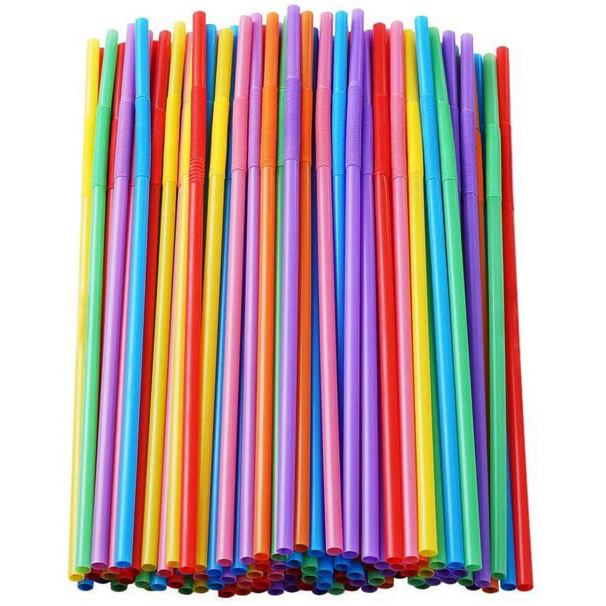 Bendy Straws - Flexible, Colorful Straws For Parties & Everyday Use - View #3