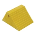 thumbnail image 1 of Plastic Dual Slope Wheel Chock - Yellow, 1 of 1