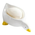 thumbnail image 1 of Plastic Duck Shape Soap Box for Bathroom, Anti-Slip and Drainable, Suitable for Family and Travel, 1 of 9